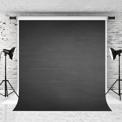 VinylBDS Dark Gray Portrait Photography Backdrop Old Master Style Texture Abstract Retro Solid Color Background For Photo Studio