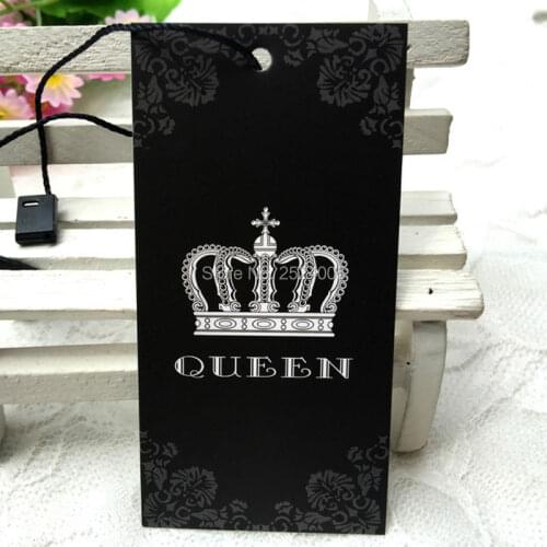 Customized 400 gsm shape cut cardboard hang tag/clothing shaped paper swing tags/labels/garment bag printed tags/round oval tags