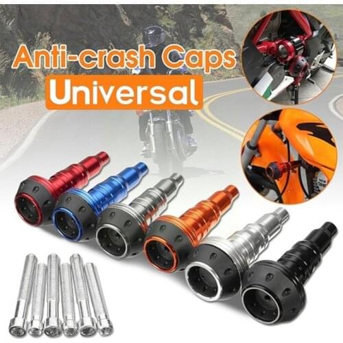1pc Universal 10mm Motorcycle Frame Slider M10 Falling Motorbike Stick Crash Protection Engine Protector Rod Anti-Falling U0V3