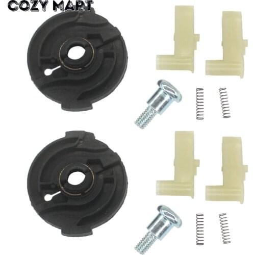 2Set Recoil Pull Start Starter Rebuld Pawl Kit for BRIGGS&STRATTON 5.0HP 6HP FIX FRICTION PLATE PAWLS SCREW SPRING RING RETAINER