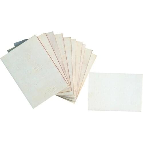 60 Pieces Wooden Square Rectangle Shapes Coasters Plain Wood Craft Blanks Square