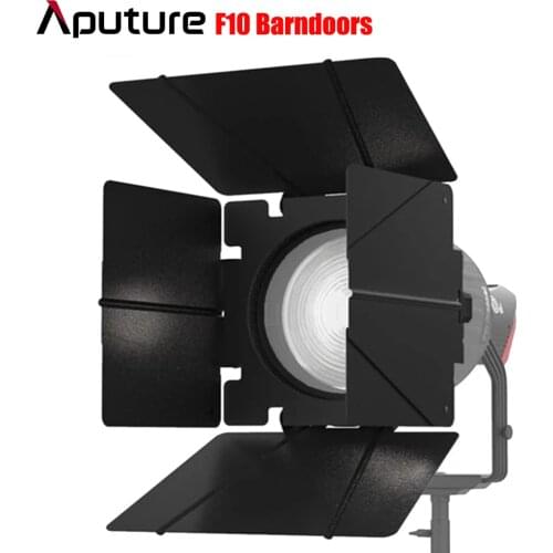 Aputure F10 Barndoors for 600d Pro Lighting Storm Daylight LED Light Professional Fresnel Attachment