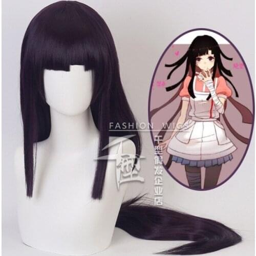 Danganronpa: Trigger Happy Mikan Tsumiki Cosplay Wigs Mioda Ibuki Playing Short Colorful Long Straight Hair Halloween 1:1 Wigs