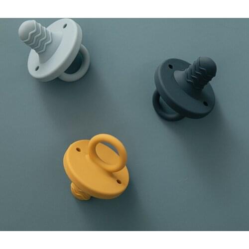 Hot Sale Baby Pacifier Chain Pendant New Soft Silicone Soft Baby Pacifier Infant Baby Teether Toys Food Grade Silicone