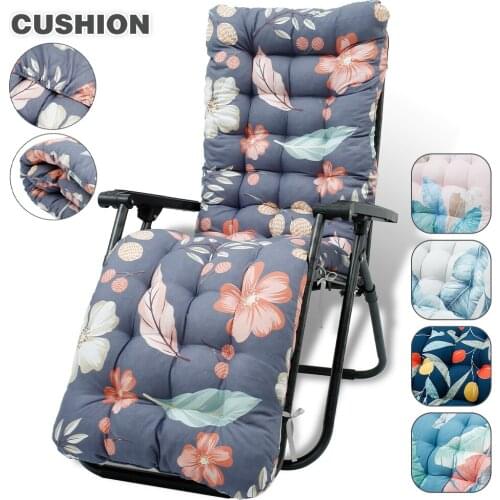Long Cushion Soft Comfortable Office Chair Seat Cushions Reclining Chair Cushion Long Cushion Recliner Chairs Pads (No Chair)
