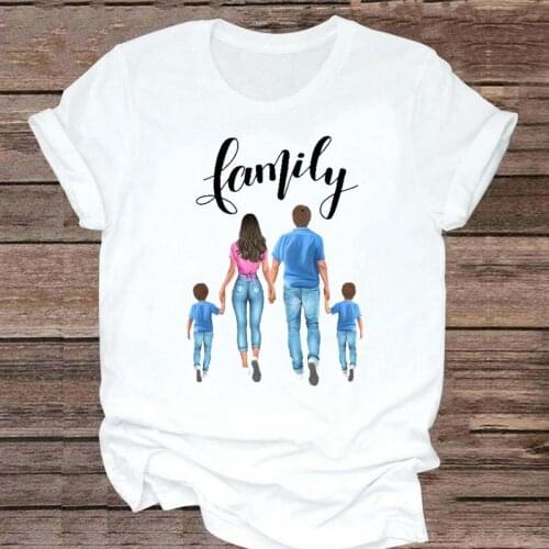 T-shirts Women travel new trend family love mother mom mama Fashion Clothes Graphic Tshirt Top Lady Print Female Tee T-Shirt