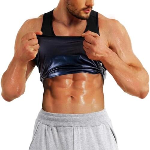 Men/women Sauna Sweat Vest Body Shapers Vest Waist Trainer Slimming Vest Shapewear Waist Shaper Corset for Women Fat Burner