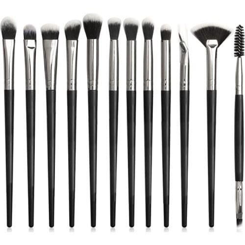 Makeup Brushes Set Pro 5-12 pcs/lot Eye Shadow Blending Eyebrow Eyeliner Eyelash Lip Brush For Eyes Makeup Cosmetic Tools