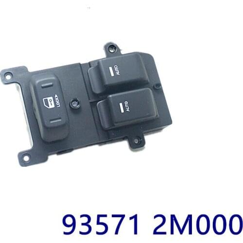 Drivers side left master window Glass lifting control switch for hyundai Genesis Coupe 2009-2012 935712M000 93571 2M000