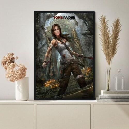Tomb Raider Movie Poster Wall Painting Home Decoration (No Frame)