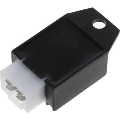12V 4Pin Motorcycle Voltage Regulator Half-Wave Rectification For Buggie GY6 50cc 125cc 150cc Moped Scooter Wholesale