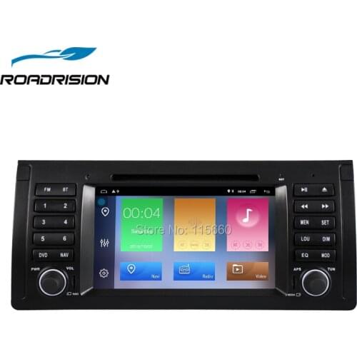 RoadRision 7" Android 8.1 Car DVD Multimedia Player for BMW E39/X5/M5/E38/E53 with Canbus Wifi BT RDS Auto Radio GPS Navigation