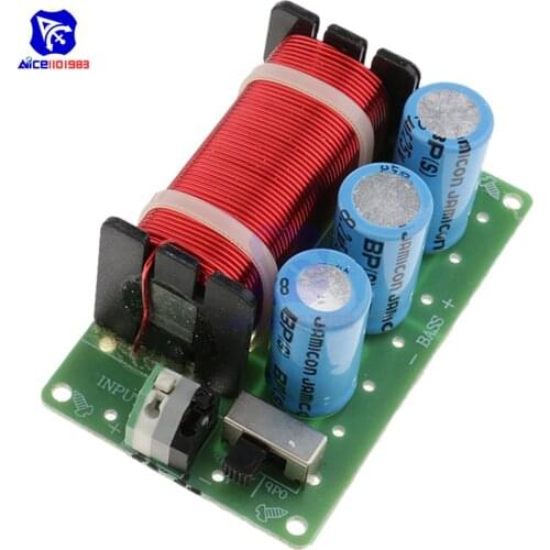 WEAH-85 Bass Frequency Divider Audio Subwoofer Speaker Crossover Filters Board 200W for Home Audio Car Speaker