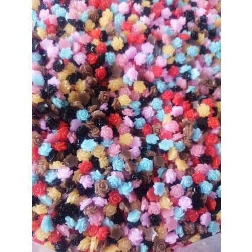 1000pcs 3D Rose FLOWERS - Set of 2 3D acrylic flowers - 3D nail art flowers - 3D acrylic - 3D flowers - 3D flower nail charms
