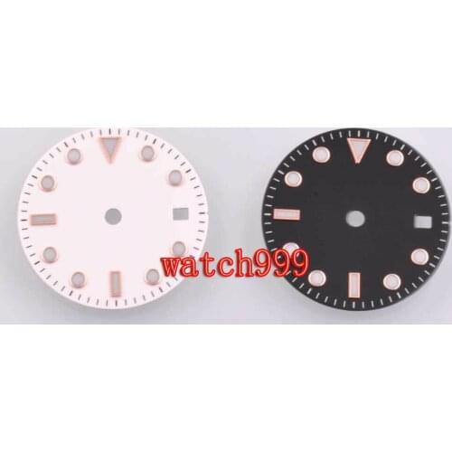 28.5mm sterile Watch Dial fit ETA 2836/2824 DG 2813/3804 Miyota 8205 821A 82 Series movement