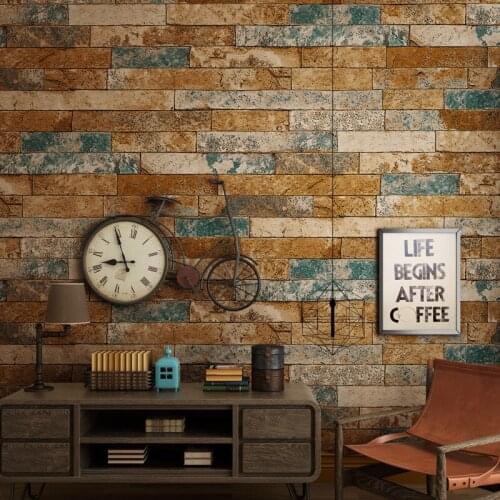 Beibehang papel de parede 3D Wallpaper Roll Brick Wallpaper For Living room TV Background wall papers home decor papel flooring