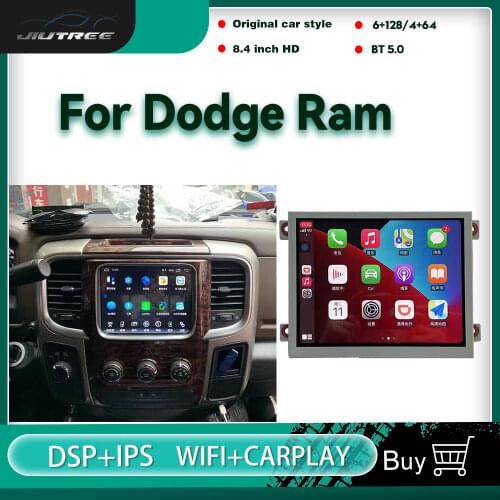 Android 10.0 128G 8.4 Inch Car Radio For Dodge RAM 1500 Car Autoradio Multimedia Player Carplay Head Unit 2Din GPS Navigation