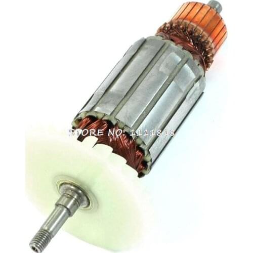 Power Tool 7mm DiaDrive Shaft Electric Motor Rotor AC 220V for Hitachi CM4SB2