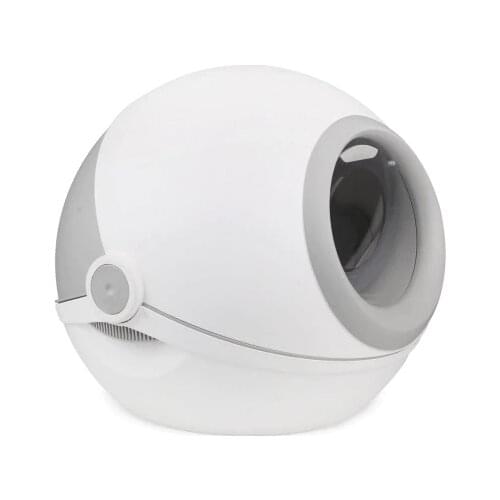 Meow Star Cat Sand Basin Supplies Enclosed Large Cat Toilet Deodorant Spill Prevention Cat Litter Box Excrement Basin