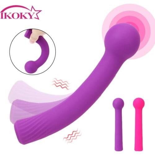 Female Masturbator Sex Toys for Woman Dildo Vibrator G-Spot Clitoral Stimulator 9 Speeds Bendable Vaginal Massager