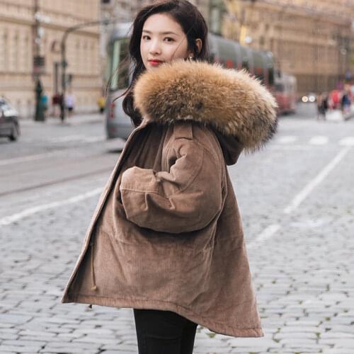 Huiling Women's Natural Parkas