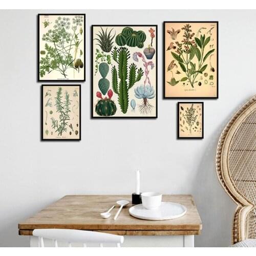 Green Plant Canvas Painting Simplicity Posters and Prints Wall Art Decoration Home Refreshing Wall Pictures for Living Room