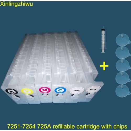 Empety refillable cartridge with one time use chip for epson surecolor F2000 F2100 printer