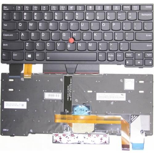 100%New Original US for Lenovo Thinkpad X280 A285 X390 X395 S2 5TH X13 L13 Laptop Backlit Keyboard 01YP142 01YP222 01YP120