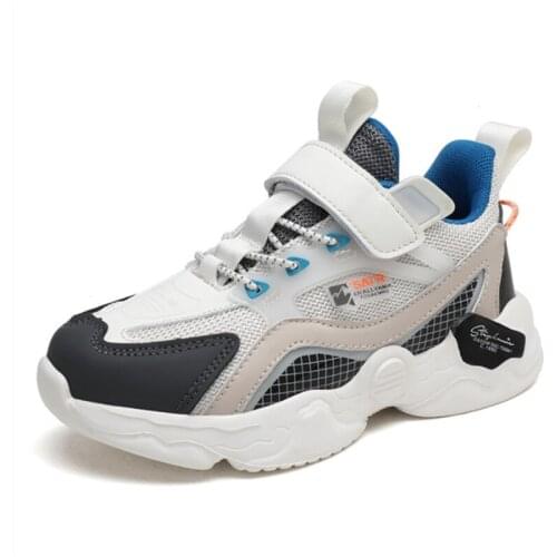 2021 New Spring Autumn Sneakers Girls Boys Lightweight Sport Shoes School Fashion Mesh Breathable Comfortable Runing Casual Sho