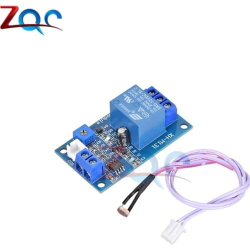 XH-M131 DC 5V / 12V Light Control Switch Photoresistor Relay Module Detection Sensor 10A brightness Automatic Control Module