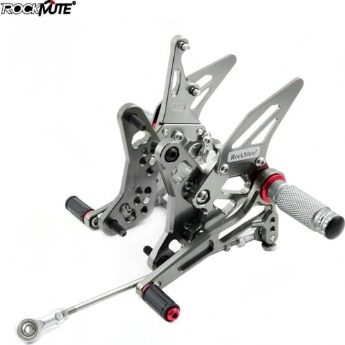 Motorcycle Adjustable Rider Rearset For SUZUKI SV650 SV650S 2016 2017 2018 2019 CNC Aluminum Foot Pegs Pedal Footrest