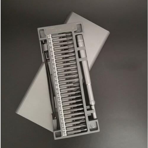 50 in 1 Multi-purpose Screwdriver Bit Set with Storage Case Quick-changing Precision Screwdriver Bits Tweezers Reparing Tools