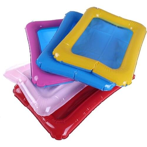 Mars Space Inflatable Sand Tray Accessories Plastic Mobile Table Kid Party Play Indoor Magic Play Sand Children Toys