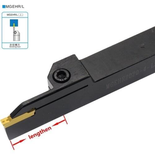 New Lengthen MGEHR2525 MGEHR2020 Tmax 3T35 3T40 4T35 4T40 5T35 5T40 6T35 Lathe Cutter Grooving Lengthen Deeper Inserts MGMN 35mm