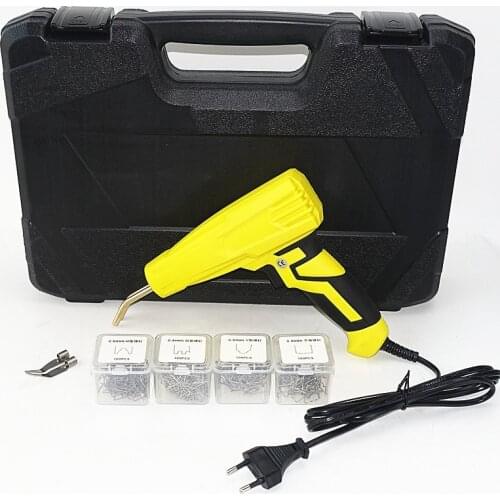 Professional Plastic Welding Machine Garage PVC Repairing Heating Iron Car Bumper Repair Hot Stapler