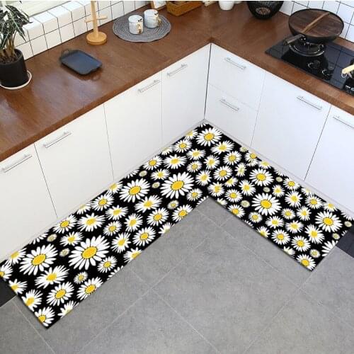 Kitchen Mat Cheaper Anti-slip Modern Area Rugs Living Room Balcony Bathroom Printed Carpet Doormat Hallway Geometric Bath Mat
