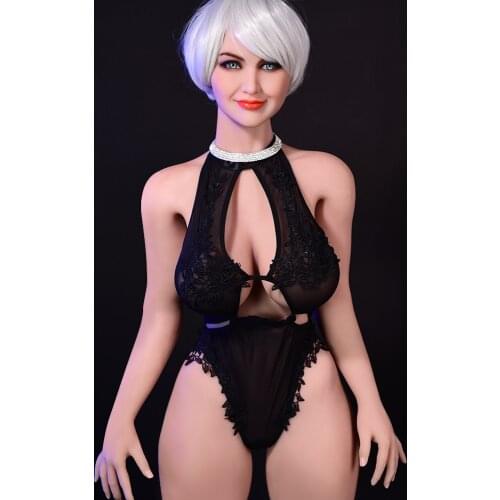 155cm Xiaorou Implanted Hair EVO Skeleton Silicone Head Real Jelly Big breast Love Doll Sex Doll Slim Wast Toys for Men