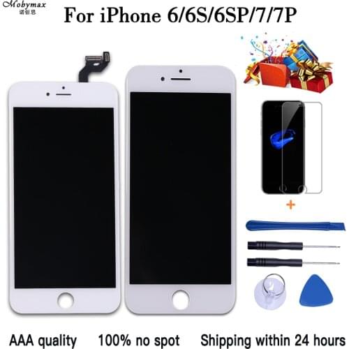 3D Touch LCD Replacement for iPhone6 6splus Screen Replacement Digitizer Assembly for iPhone 7 lcd display No Dead Pixel +Gifts