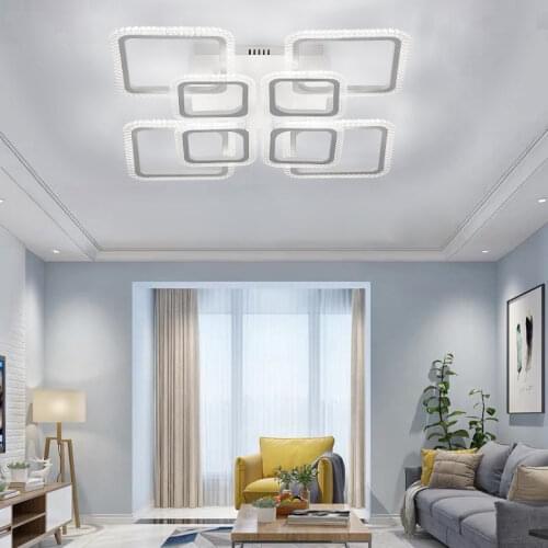 LED Bubble Lampshade Chandeliers for Living Room Bedroom Kitchen Modern Ceiling Lights Adjustable Brightness Light Home Fixtures