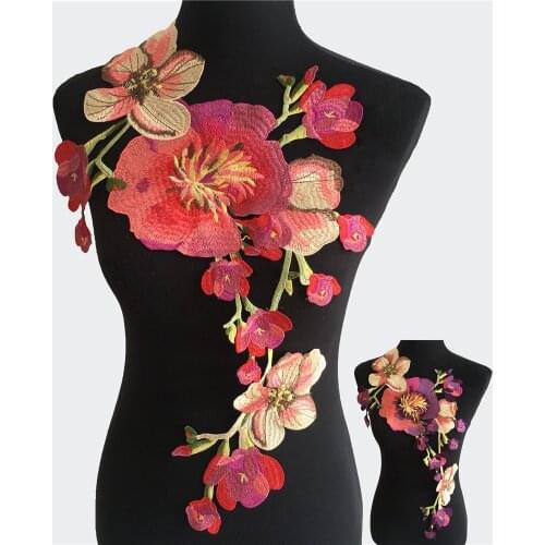 Polyester Embroidered Venise Lace Neckline Collar Embellishment Sewing Applique Trims Sewing Lace fabric Supplies Scrapbooking