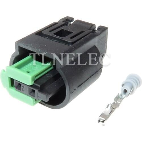 1-967644-1 TE Tyco AMP 2 Pin Female Engine Coolant Water Temperature Sensor Plug Wire Connector for BMW Buick