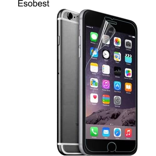 10pcs clear screen film For iphone 5 6 7 8 plus front & back HD Screen Protector for iphone X XS Max Xr full body screen guard