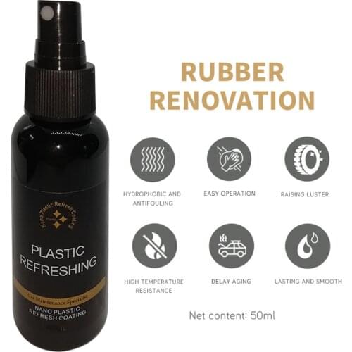 50ml retreading agent interior leather maintenance cleaner Refurbisher Agent Window Glass Auto Car Accessories Care Leather Shoe