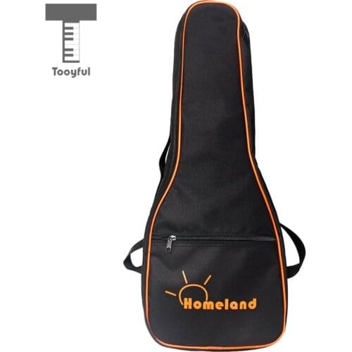 23'' Ukelele Gig Bag Soft Case 600D Water-resistant with Nylon Hand Strap for Soprano Concert Ukulele Uke