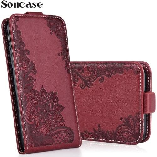 Fashion Cartoon Pattern Flip Leather Case For Huawei Honor 7A Pro Embossed flip Back case phone cover Honor 7A Pro 5.7 inch