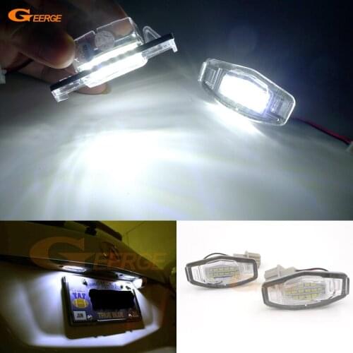 For Acura TL 2004-2008 Excellent Ultra bright Smd Led License plate lamp light No OBC error car Accessories