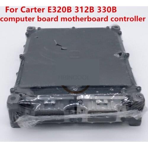 For Carter E320B 312B 330B computer board motherboard controller digging machine computer board display inspection and repair