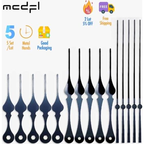 MCDFL Wall Clock Mechanism Clock Hands for Watches Clockwork Hour Hand 102mm/4in Minute Hand 141mm/5.6in Second Hand 183mm/7.2in