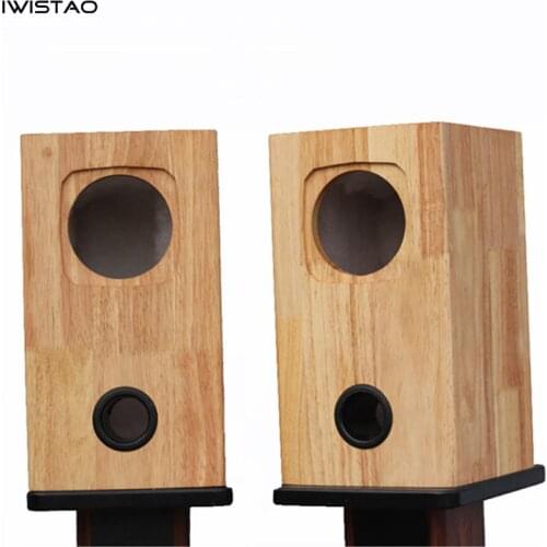 IWISTAO Customized Empty Speaker Enclosure Inverted Bookshelf FOSTEX Official Drawing Full Range FE126En