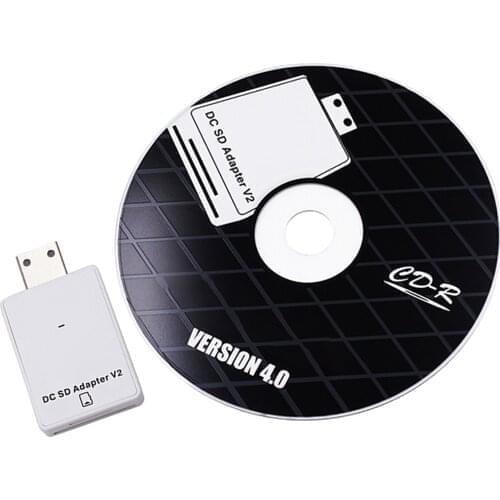 For Sega DC Card Reader With CD For SEGA DC Dreamcast TF Card Micro SD/DC Card Reader For Dreamshell V4.0 Game Console Hot